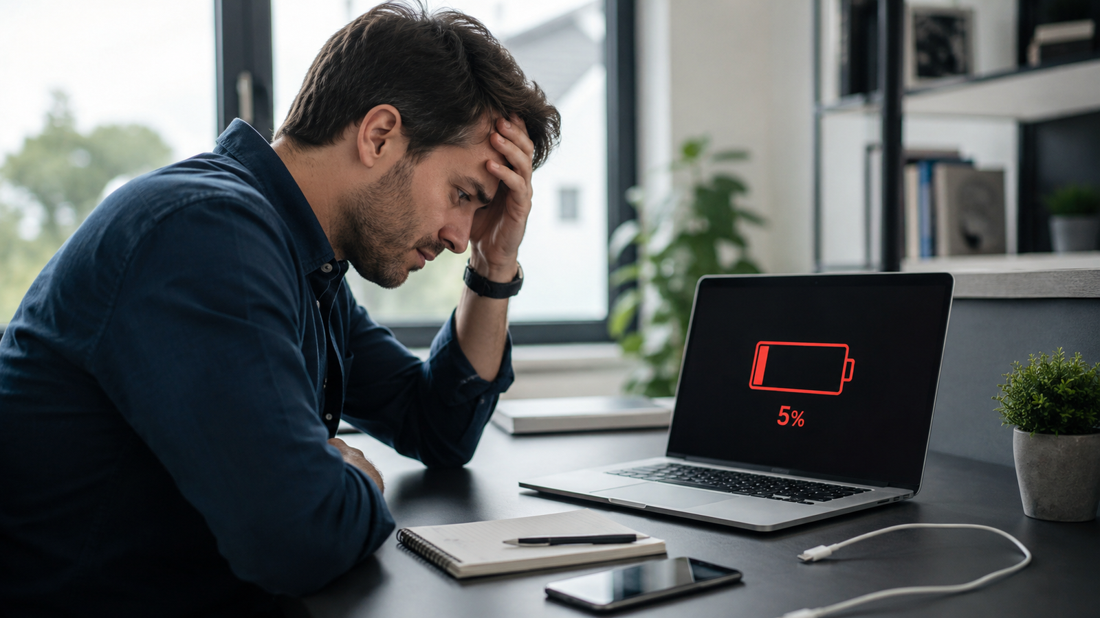 laptop battery draining fast