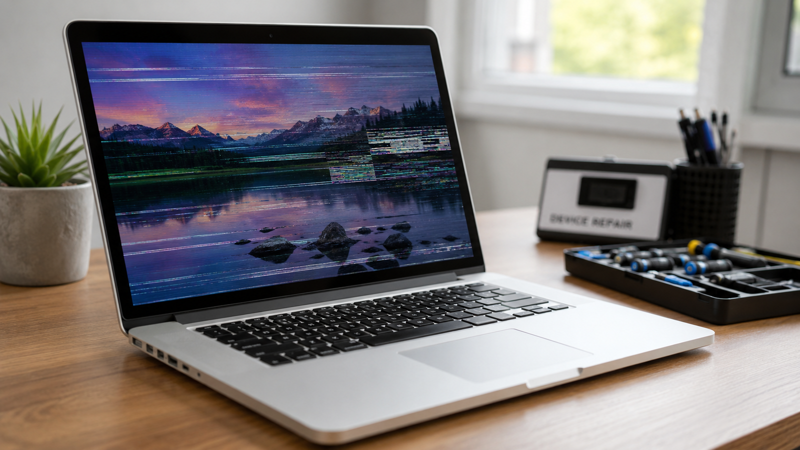 Laptop screen flickering while the lid is being adjusted