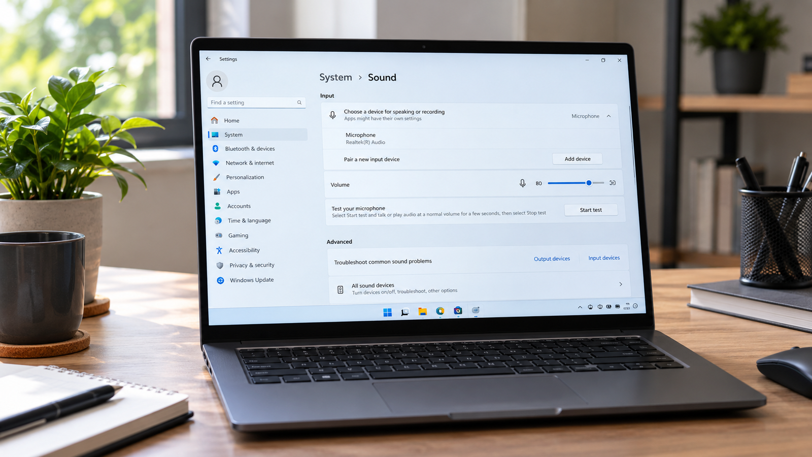 Windows 11 microphone not working troubleshooting guide featured image